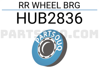 NSK HUB2836 RR WHEEL BRG