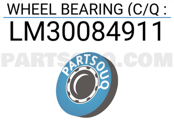NSK LM30084911 WHEEL BEARING (C/Q :