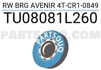 NSK TU08081L260 RW BRG AVENIR 4T-CR1-0849