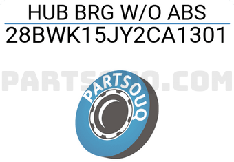 NTN 28BWK15JY2CA1301 HUB BRG W/O ABS