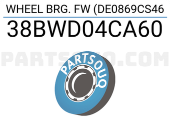 NTN 38BWD04CA60 WHEEL BRG. FW (DE0869CS46