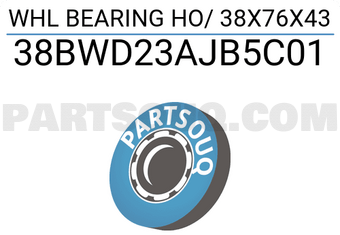 NTN 38BWD23AJB5C01 WHL BEARING HO/ 38X76X43