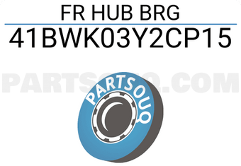 NTN 41BWK03Y2CP15 FR HUB BRG