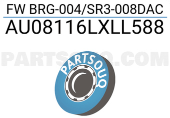 NTN AU08116LXLL588 FW BRG-004/SR3-008DAC