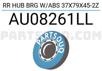 NTN AU08261LL RR HUB BRG W/ABS 37X79X45-2Z