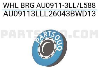 NTN AU09113LLL26043BWD13 WHL BRG AU0911-3LL/L588