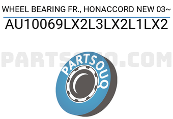 NTN AU10069LX2L3LX2L1LX2 WHEEL BEARING FR., HONACCORD NEW 03~