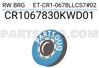 NTN CR1067830KWD01 RW BRG ET-CR1-0678LLCS7#02