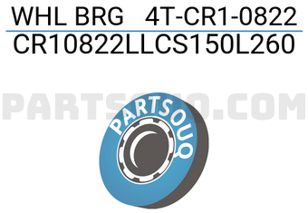 NTN CR10822LLCS150L260 WHL BRG 4T-CR1-0822