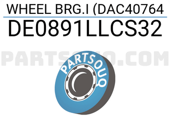 NTN DE0891LLCS32 WHEEL BRG.I (DAC40764