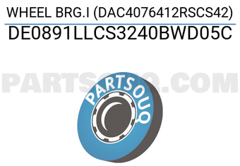 NTN DE0891LLCS3240BWD05C WHEEL BRG.I (DAC4076412RSCS42)