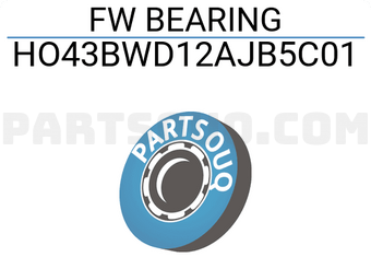NTN HO43BWD12AJB5C01 FW BEARING