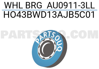 NTN HO43BWD13AJB5C01 WHL BRG AU0911-3LL
