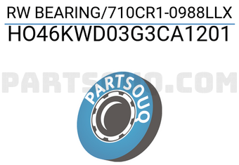 NTN HO46KWD03G3CA1201 RW BEARING/710CR1-0988LLX