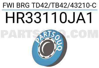 NTN HR33110JA1 FWI BRG TD42/TB42/43210-C
