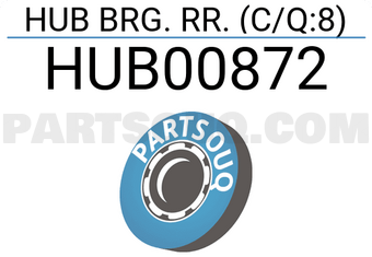 NTN HUB00872 HUB BRG. RR. (C/Q:8)