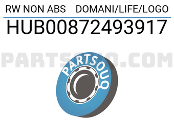 NTN HUB00872493917 RW NON ABS DOMANI/LIFE/LOGO