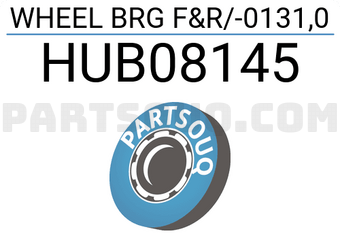 NTN HUB08145 WHEEL BRG F&R/-0131,0