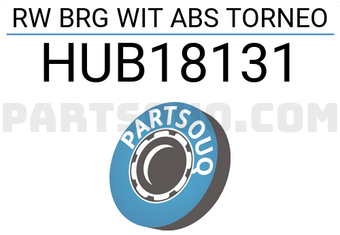 NTN HUB18131 RW BRG WIT ABS TORNEO