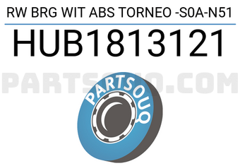 NTN HUB1813121 RW BRG WIT ABS TORNEO -S0A-N51