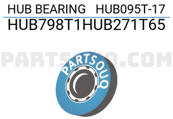 NTN HUB798T1HUB271T65 HUB BEARING HUB095T-17
