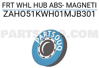 NTN ZAHO51KWH01MJB301 FRT WHL HUB ABS- MAGNETI