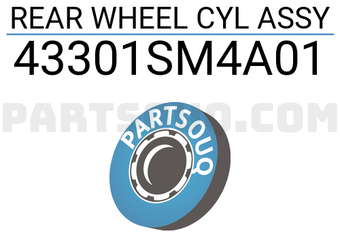 Nakamoto 43301SM4A01 REAR WHEEL CYL ASSY
