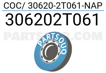 Napco 306202T061 COC/ 30620-2T061-NAP