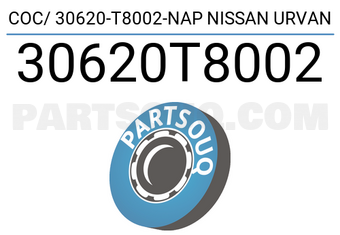 Napco 30620T8002 COC/ 30620-T8002-NAP NISSAN URVAN