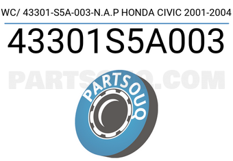 Napco 43301S5A003 WC/ 43301-S5A-003-N.A.P HONDA CIVIC 2001-2004
