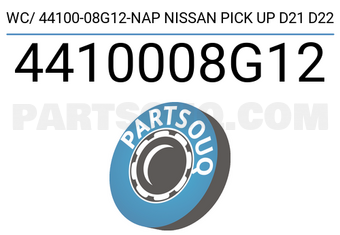 Napco 4410008G12 WC/ 44100-08G12-NAP NISSAN PICK UP D21 D22