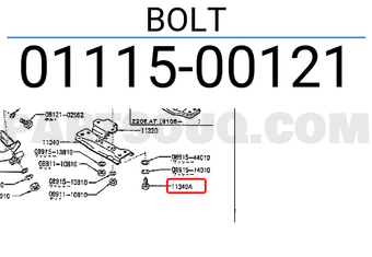 Nissan 0111500121 BOLT
