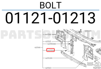 Nissan 0112101213 BOLT