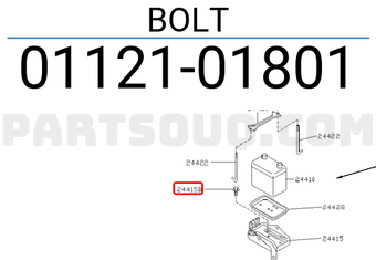 Nissan 0112101801 BOLT