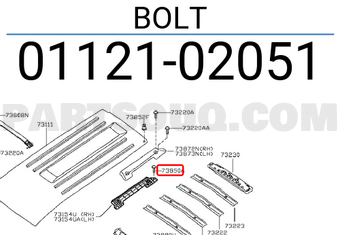 Nissan 0112102051 BOLT