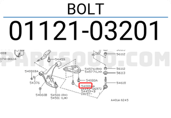 Nissan 0112103201 BOLT