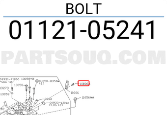 Nissan 0112105241 BOLT