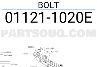 Nissan 011211020E BOLT