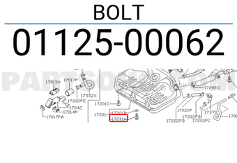 Nissan 0112500062 BOLT