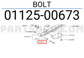 Nissan 0112500673 BOLT