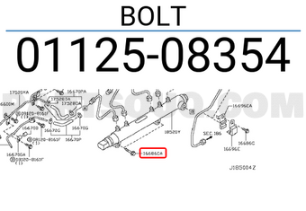 Nissan 0112508354 BOLT