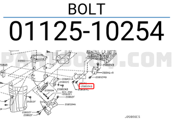 Nissan 0112510254 BOLT
