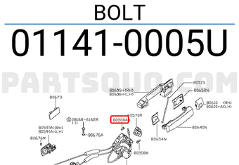Nissan 011410005U BOLT