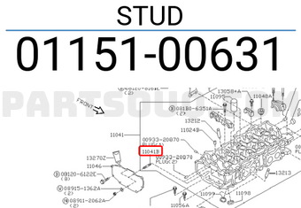 Nissan 0115100631 STUD
