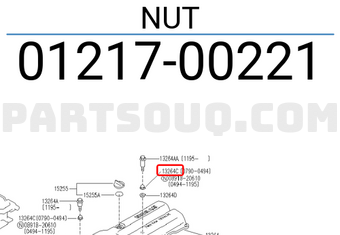 Nissan 0121700221 NUT