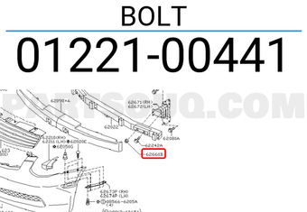 Nissan 0122100441 BOLT