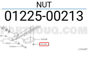 Nissan 0122500213 NUT