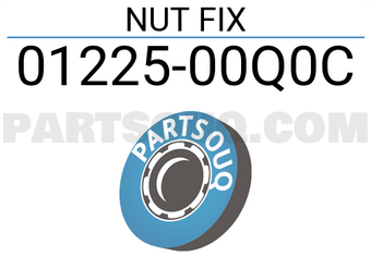 Nissan 0122500Q0C NUT FIX