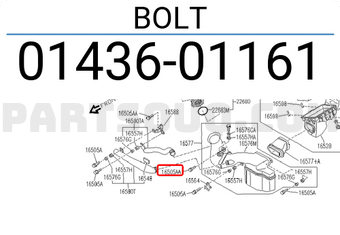 Nissan 0143601161 BOLT