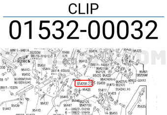 Nissan 0153200032 CLIP